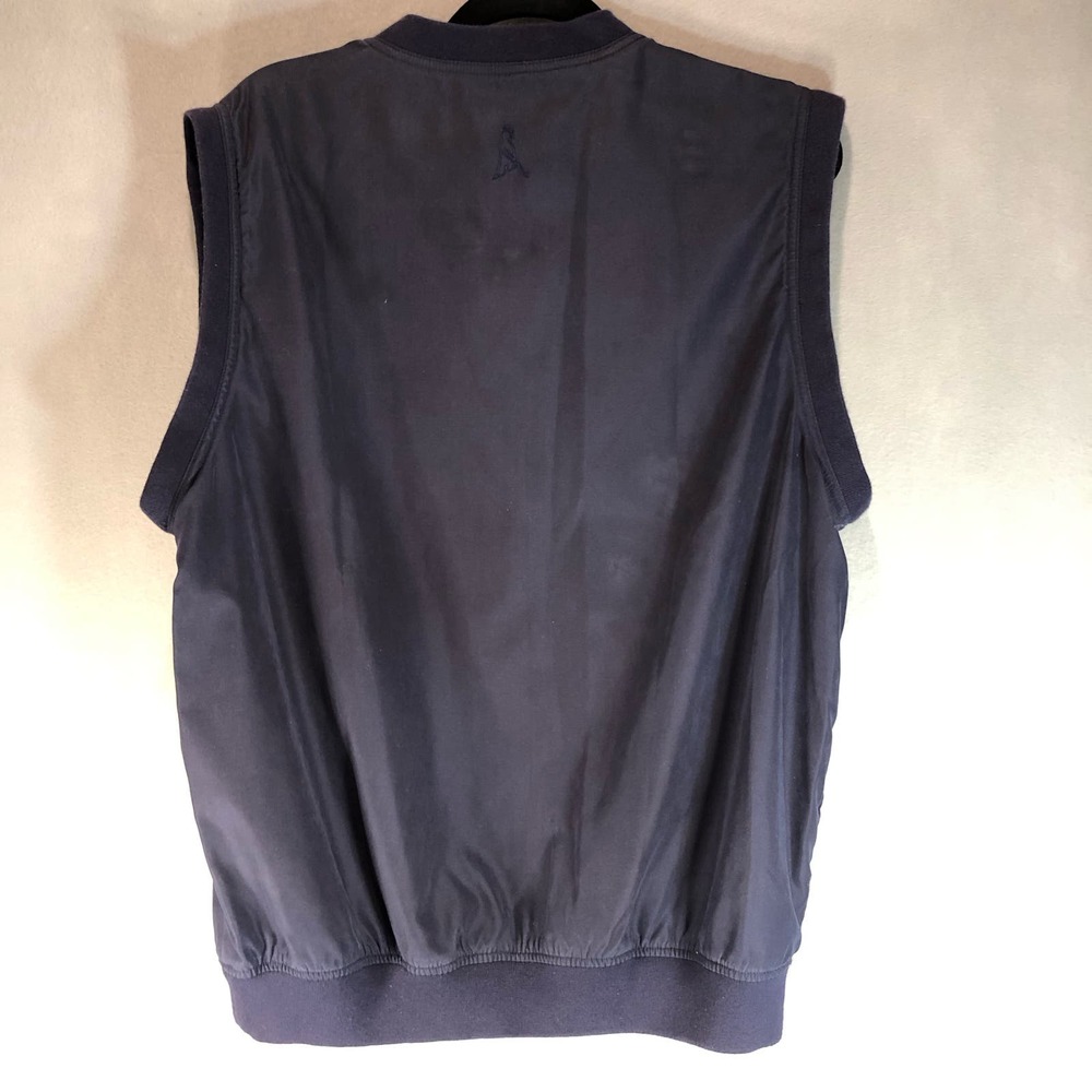 Ping Collection Navy Golf V-Neck Vest Size Large with Pockets - Picture 3 of 8